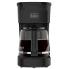 Black + Decker cafetera 12 tazas switch negro mate - CM0021-0BDLA