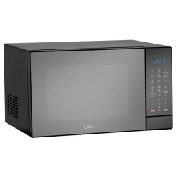 Midea microondas 1.4 pc puerta  espejo gabinete negro MMDK14S2MB