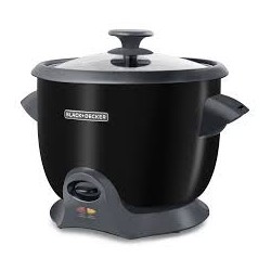 Black + Decker olla arrocera 20 tz cocidas negra RC620B