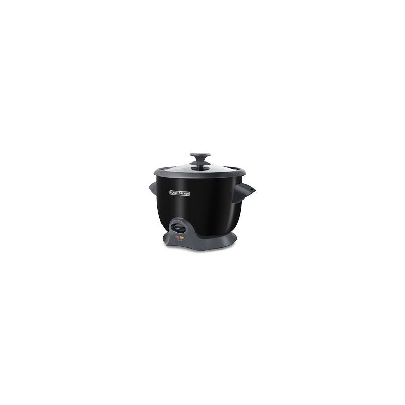Black + Decker olla arrocera 20 tz cocidas negra RC620B