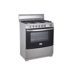 Frigidaire cocina de gas 30" 6 quemadores silver FKGH30C3MDQG