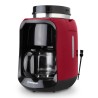 Westinghouse cafetera con moledor café 2 en 1 roja  - WKCM256