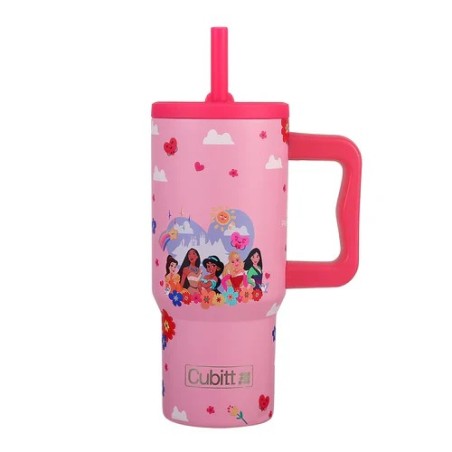 TERMO CUBITT KIDS 24 OZ DISNEY PRINCESAS CT-TUMBS5P ROSADO