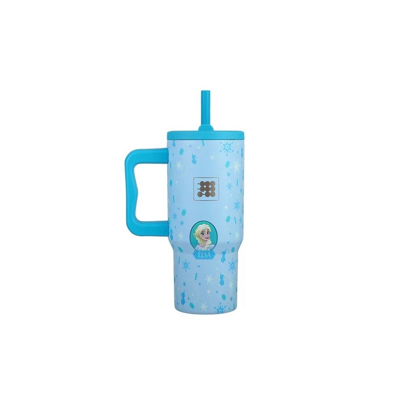 TERMO CUBITT KIDS 24 OZ FROZEN ELSA CT-TUMBS2F AZUL