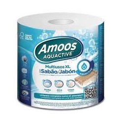Amoos toalla mayordomo big roll aquactive 3 capas  208hjs paq 6 und-J655023
