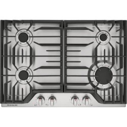 Frigidaire plantilla de gas 30 empotrable 4 quemadores FCCG3027AS