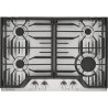 Frigidaire plantilla de gas 30 empotrable 4 quemadores FCCG3027AS