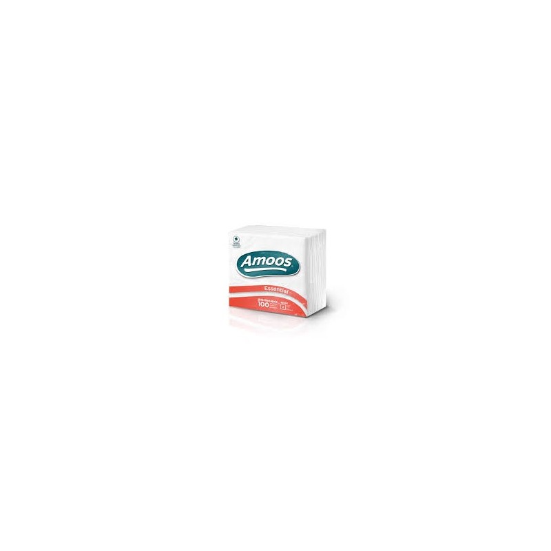 Amoos servilleta Essential 22X22 cm P100 C2 paq x 24 - T622059