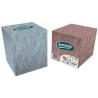 Amoos pañuelos faciales de papel desechable cubo cosmetico 70 X 2 capas caja de 24unds - F622701
