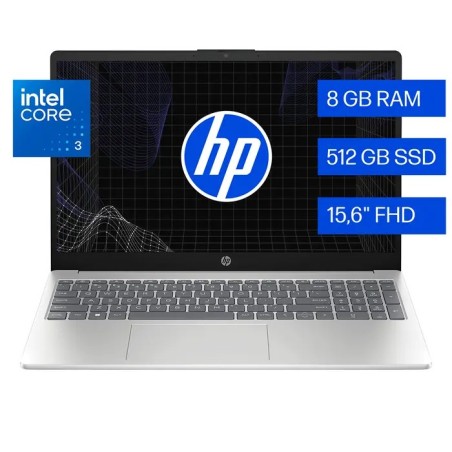 HP Laptop 15,6  FHD Core 3-100U 8GB 512GB Win11 15-fd0331la D0CJ4LA