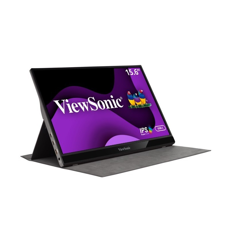 Viewsonic Monitors (Non-Touch) 15.6" Portable 1080p IPS Monitor with USB C and mini-HDMI  VA1653
