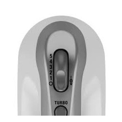 Black + Decker batidora de mano 175w blanca MX1500W