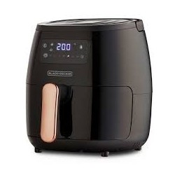 Black + Decker freidora de aire digital 5L negra HFD5055B