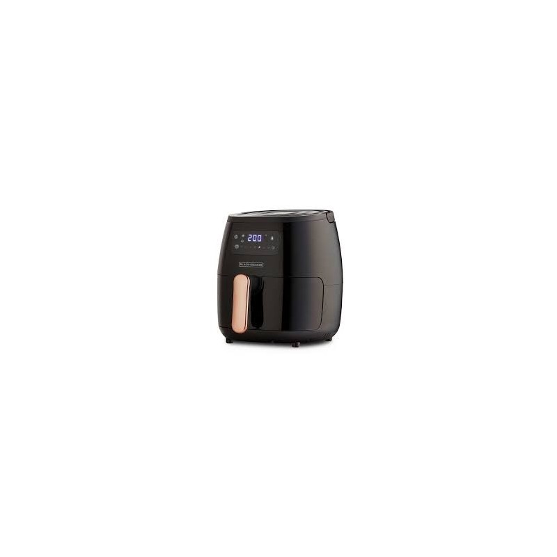 Black + Decker freidora de aire digital 5L negra HFD5055B