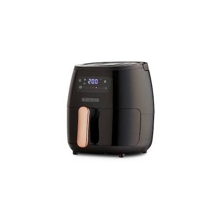 Black + Decker freidora de aire digital 5L negra HFD5055B