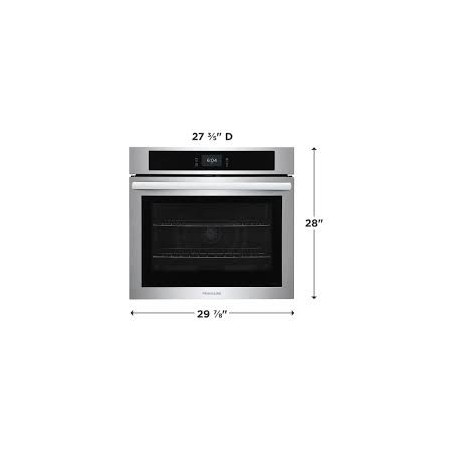 Frigidaire horno electrico empotrable convección  30"   acero inox.  FCWS3027AS