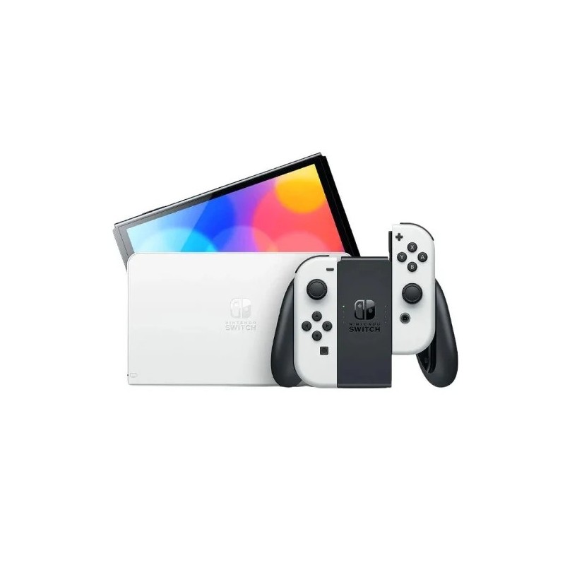 Consola Nintendo Switch OLED White + Super Mario Wonder Bundle HRG-S-KAASD