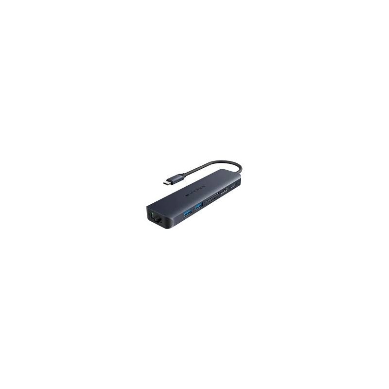 Targus  hub hiper 7-Port USB-C azul noche - HD4003GL