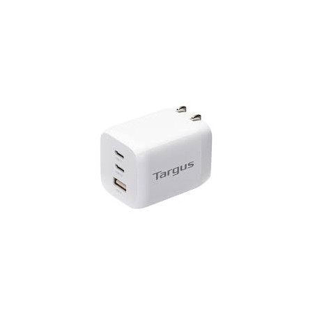 Targus cargador multi port GaN de pared 65W blanco -  APA11606TT