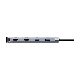 Targus Docking stationUSB-C dual HDMI 4K 140W pass-thru - DOCK427GL