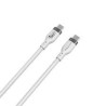 Targus cable de carga hyper USB-C 2.0  silicona 240W 3.3' blanco - HJ4001WHGL