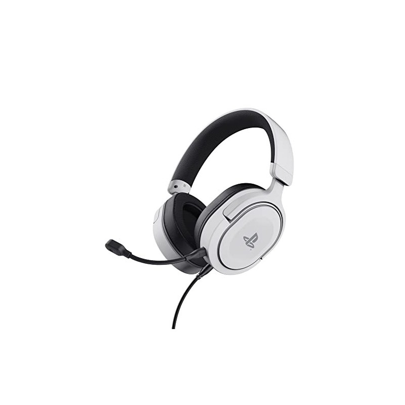 Trust auriculares gaming  GXT 498 forta para PS5 blanco - 24716