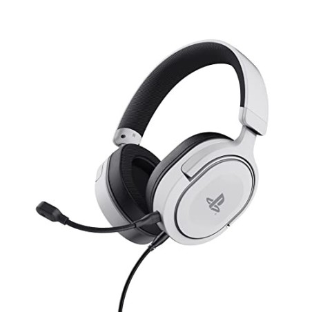 Trust auriculares gaming  GXT 498 forta para PS5 blanco - 24716