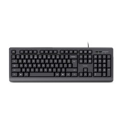 Trust teclado alambrico  primo usb negro 23883