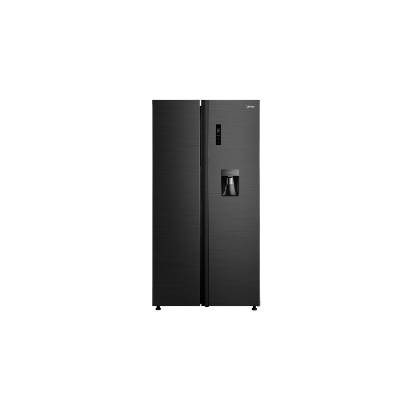 Midea refrigerador 20 pc color negro inverter MDRS710FGM28W