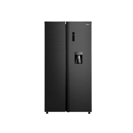 Midea refrigerador 20 pc color negro inverter MDRS710FGM28W