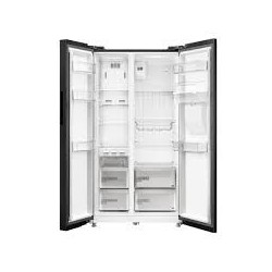 Midea refrigerador 20 pc color negro inverter MDRS710FGM28W