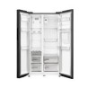Midea refrigerador 20 pc color negro inverter MDRS710FGM28W