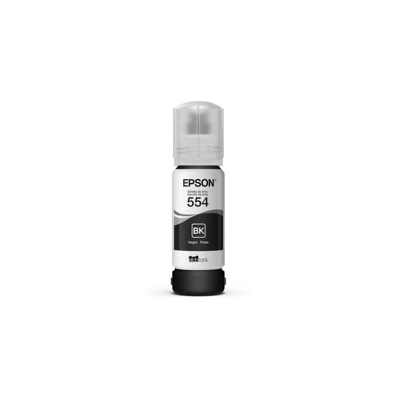 Epson botella tinta negra pigmentada para L8180 - T554120-AL