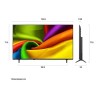 LG Televisor 55" Smart - 55NU850BPSA