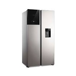 Frigidaire refrigerador side by side 19 pies  Inverter con dispensador FRS19F3N5BI