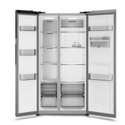 Frigidaire refrigerador side by side 19 pies  Inverter con dispensador FRS19F3N5BI