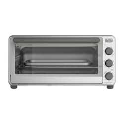 Black + Decker horno tostador 15 lts extra ancho color gris - TO8230-0GDLA