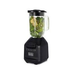 Black + Decker licuadora ice crush 1.5 lts jarra de vidrio negra - BL2209GBB-LA