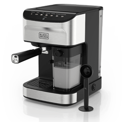 Black + Decker maquina de cafe espresso gustoso - EM0412-1SDLA