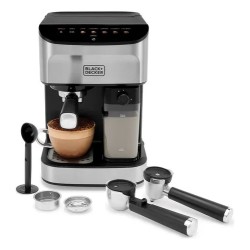 Black + Decker maquina de cafe espresso gustoso - EM0412-1SDLA