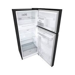 LG Refrigeradora Top Freezer de 383L (Net) / 423L (Gross) Smart Inverter & ThinQ™, color Negro Mate VT40APD