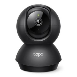 Tp Link camara de vigilancia Wi-Fi 2K de 360 ° con deteccion por IA y llanto de bebe color negro -Tapo C211
