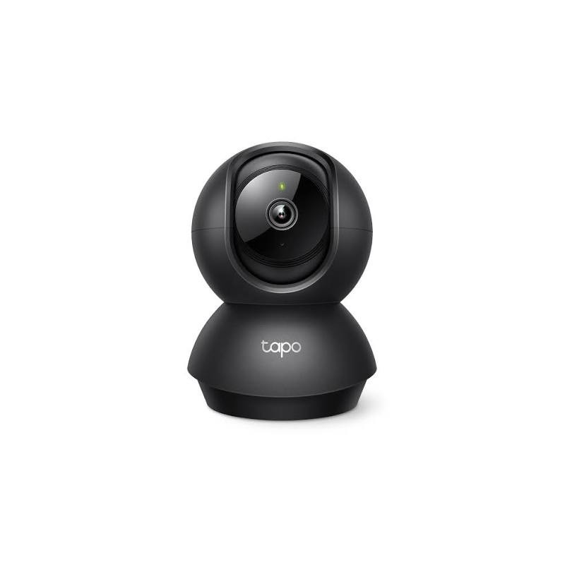 Tp Link camara de vigilancia Wi-Fi 2K de 360 ° con deteccion por IA y llanto de bebe color negro -Tapo C211