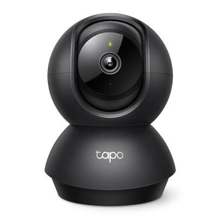 Tp Link camara de vigilancia Wi-Fi 2K de 360 ° con deteccion por IA y llanto de bebe color negro -Tapo C211