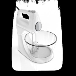 Black+Decker Batidora 2 en 1 vertical y manual  250 watts - MX9125-0WDLA