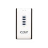 CDP regulador con 4 puertos usb /8 salidas /1000va r2cu-AVR1008