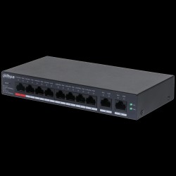 Dahua conmutador gigabit 10 puertos con 8 puertos PoE -DH-CS4010-8GT-110-  1.0.01.20.11244-9002