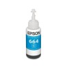 Epson botella tinta cyan  para L110-L210-L350-L355-L555  6500Pag   T664220-AL