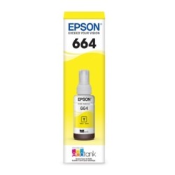Epson botella tinta amarilla T664420-AL para L110-220-350-355-555 6500 Pag