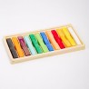 Azor tizas pastel seca 12 unidades colores surtidos 309DAD0500